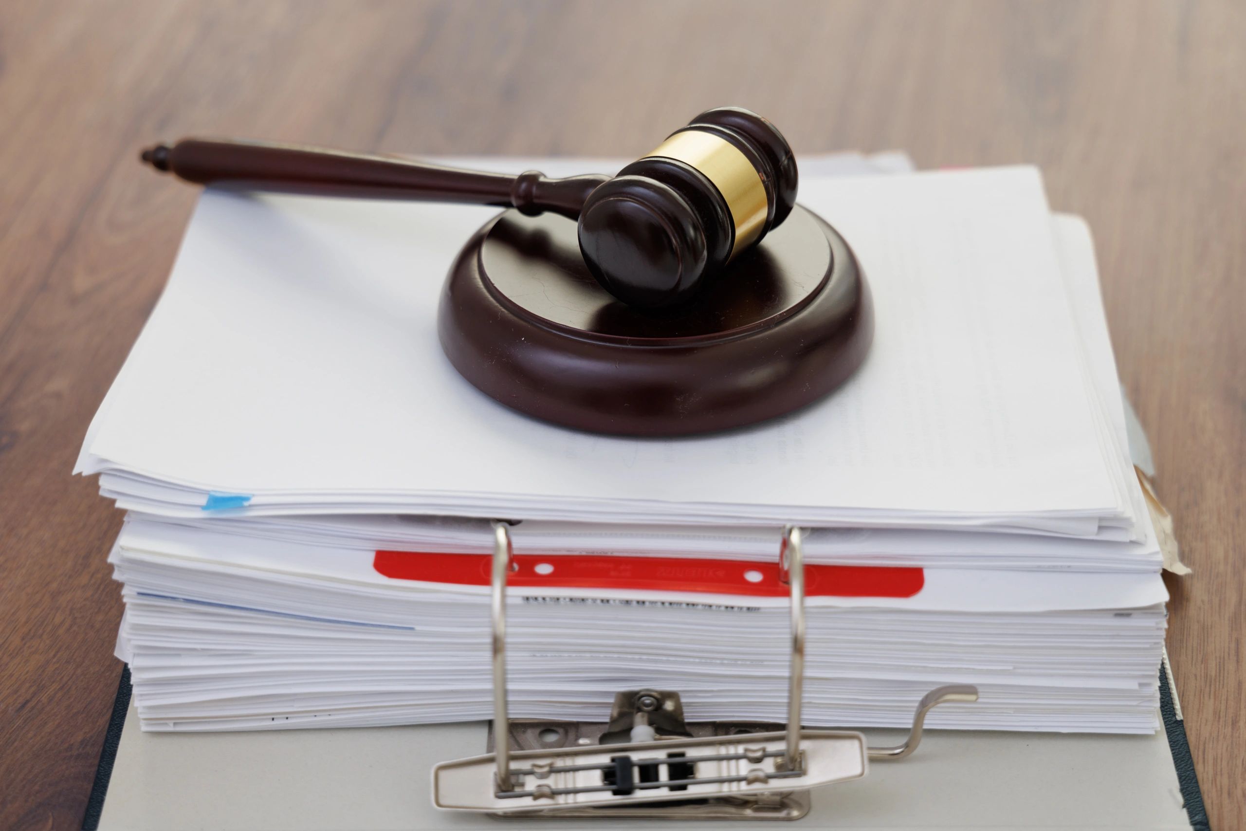 Official file folder representing meeting records