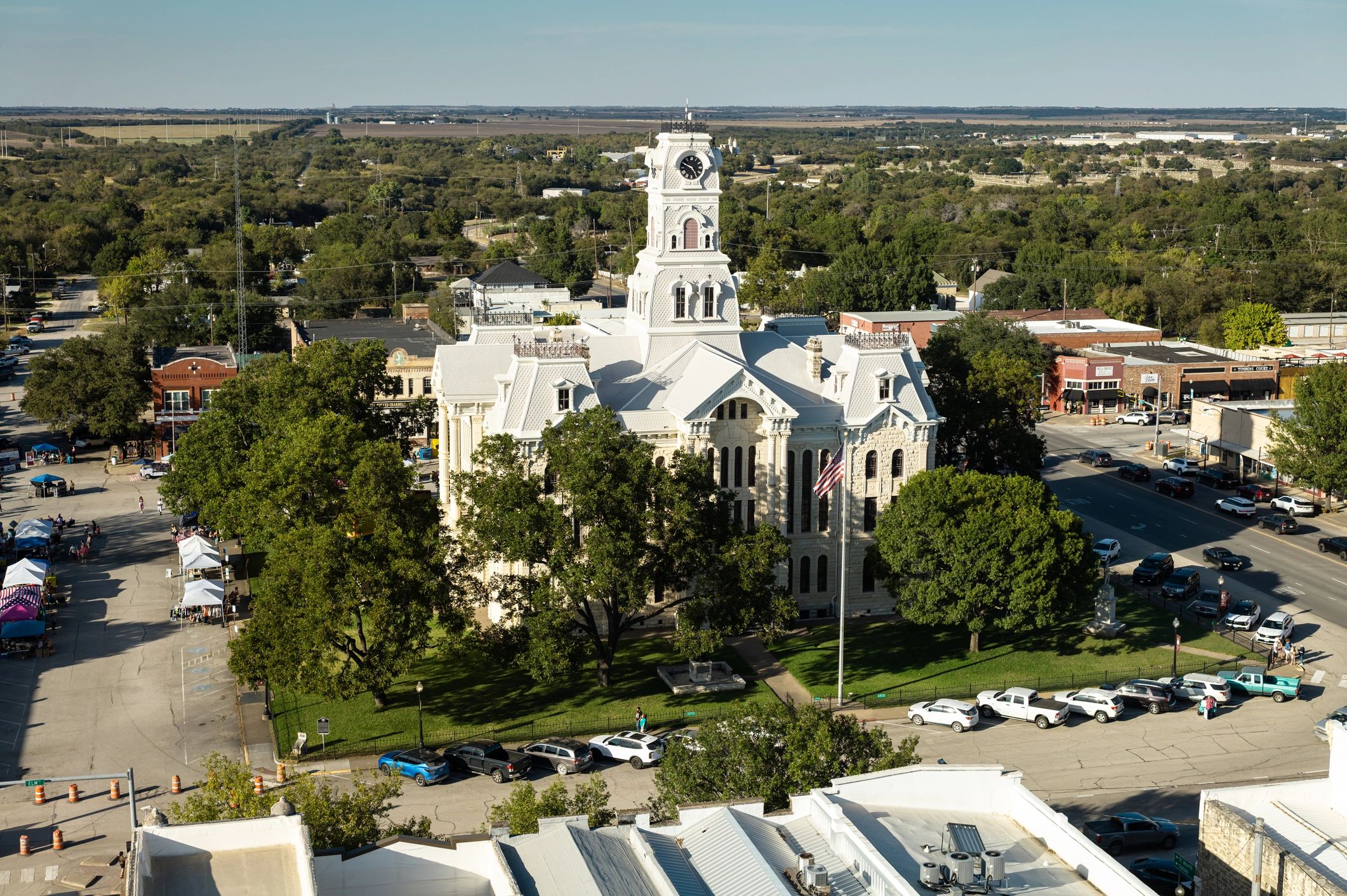 Courthouse building on a sunny day